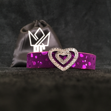 Load image into Gallery viewer, The "Viola Drops" designer cat collar